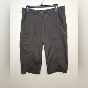 ExOfficio Women Cargo Nylon Capri, Bermuda, Size 6, Pre-Owned